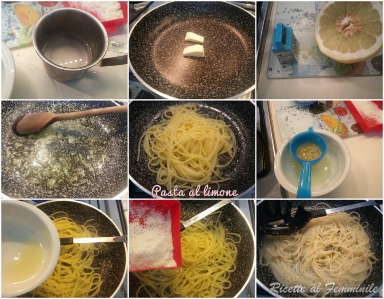 Pasta al limone