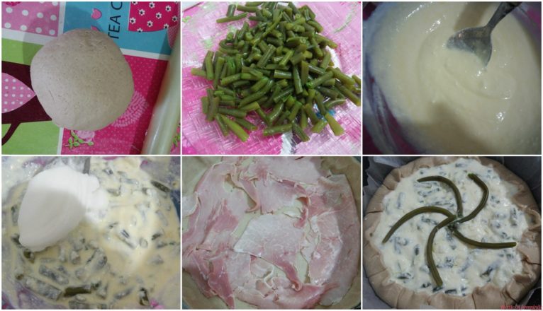 Torta salata ai fagiolini