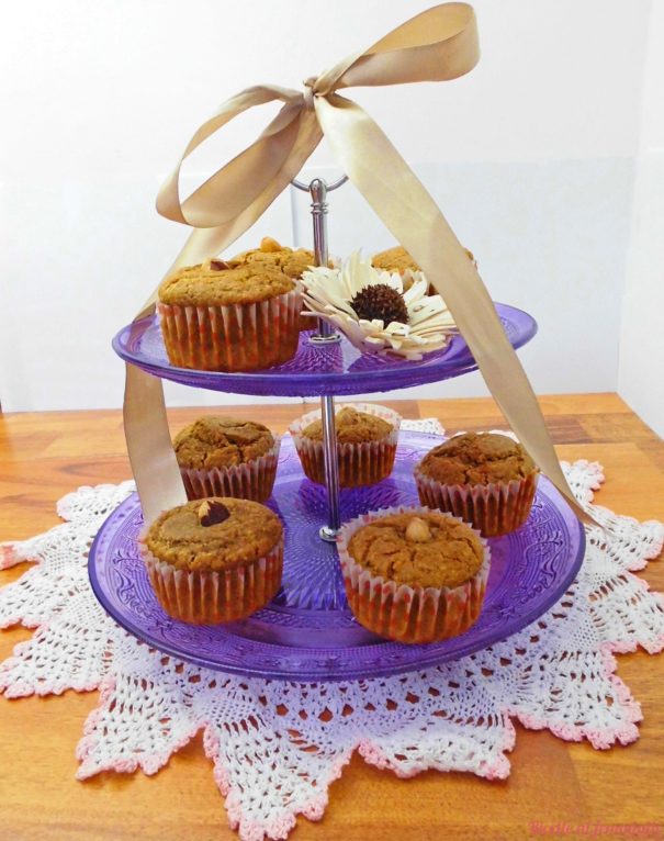 Muffin alla zucca vegan