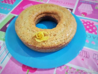 Torta al limone senza grassi