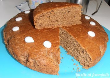 Torta al caffè, caffè d’orzo e latte di cocco