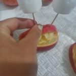 Dentiere di mela, un dolcetto per Halloween 9