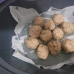Polpette di carne a varoma con salsa alla zucca 6