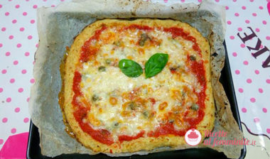 Pizza di cavolfiore