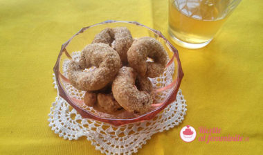 Biscotti al vino con lievito madre