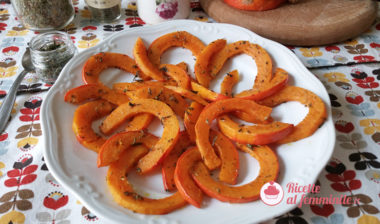 Zucca al forno speziata