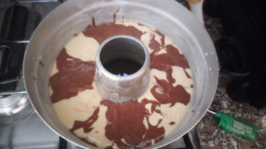Ciambellone marmorizzato con e senza bimby 4
