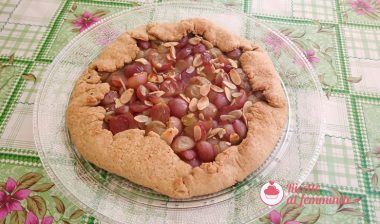 Galette con l’uva – una crostata rustica