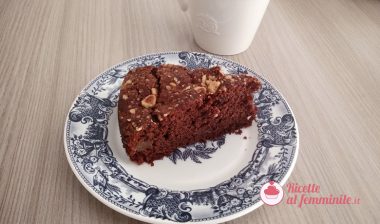Torta pere e cioccolato con nocciole