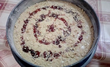 Torta albumi e marmellata senza burro con il bimby 4