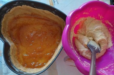 Crostata frangipane con marmellata di albicocche 4