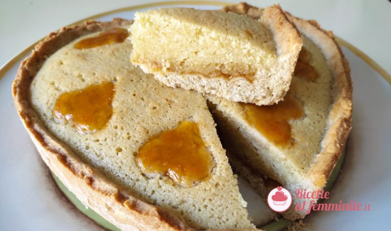 Crostata frangipane con marmellata di albicocche 6