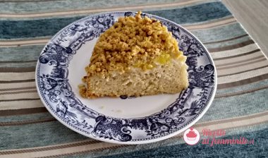 Torta crumble alle pesche 4