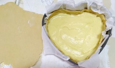 Torta della nonna con crema bimby 4