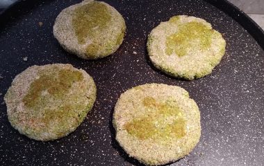 Hamburger di lupini e spinaci 5