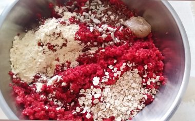 Polpette di carote e rapa rossa vegan e senza glutine 4