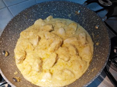 Pollo al latte di cocco e riso pilaf 4