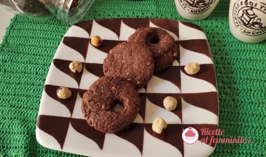 Biscotti con farina di ceci e cioccolato (simil cecille)