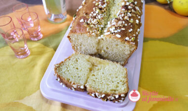 Plumcake pistacchio e limone