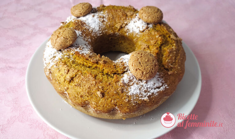 torta carote e amaretti